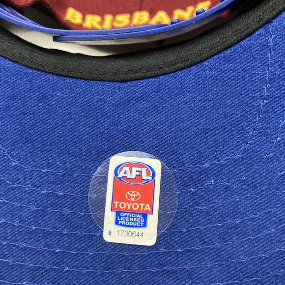 New Era Official AFL 9FIFTY Snapback BRISBANE LIONS A-Frame Toyota Cap Hat - Picture 9 of 11